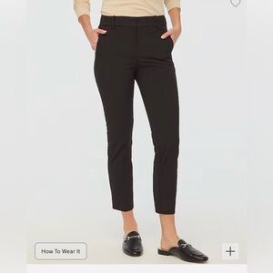 J Crew Ruby Crop Dress Pant Black Size 12